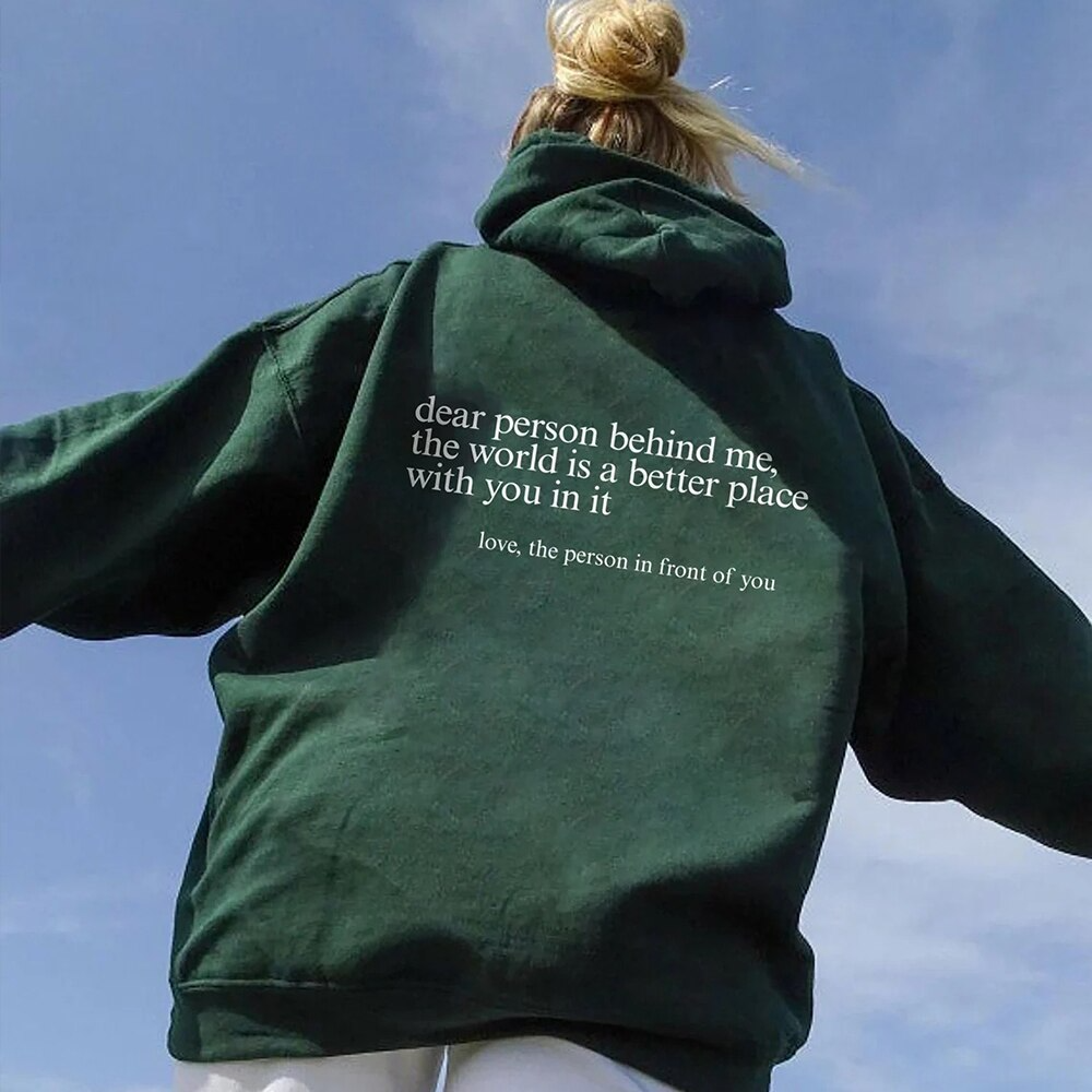 Luxada™ | 'Dear person behind me' Hoodie | 1+1 GRATIS