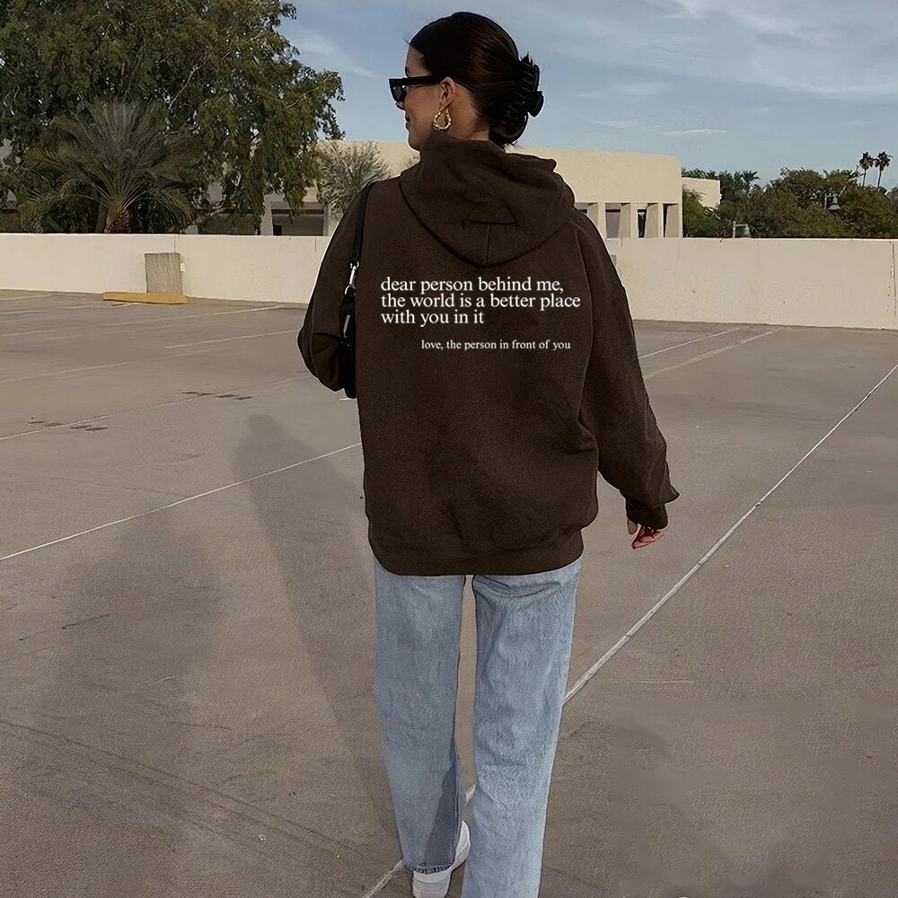 Luxada™ | 'Dear person behind me' Hoodie | 1+1 GRATIS